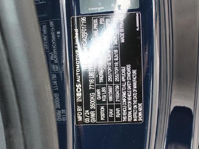 2024 INEOS Grenadier 4x4